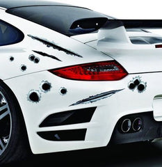 Simulation Bullet Hole Car Sticker,