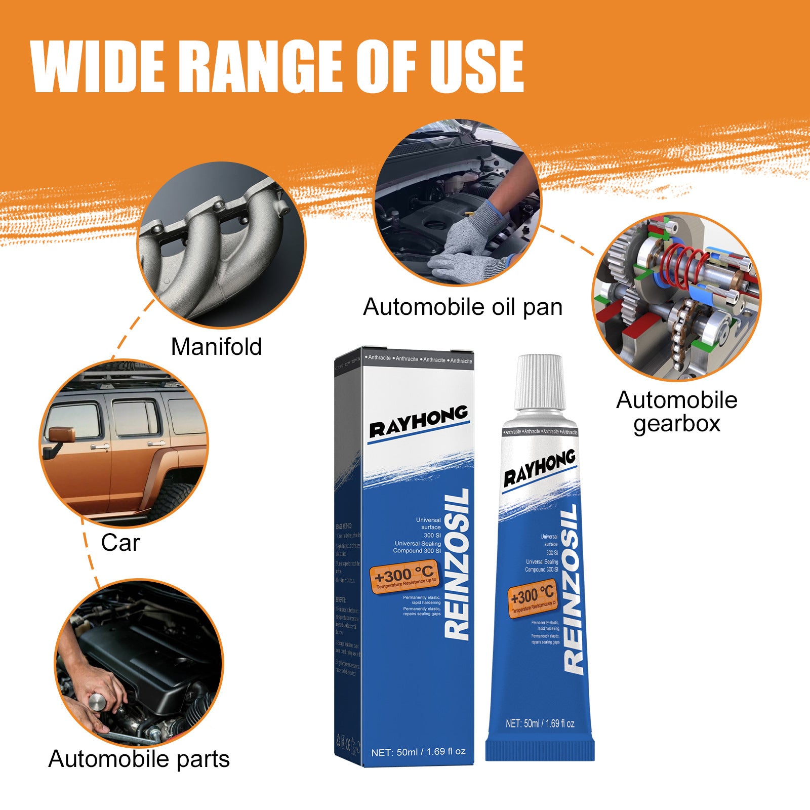 Auto Metal Fuel Tank Auto Repair Glue