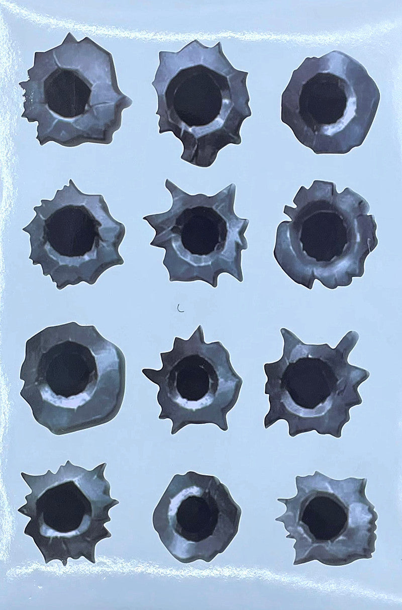 Simulation Bullet Hole Car Sticker,