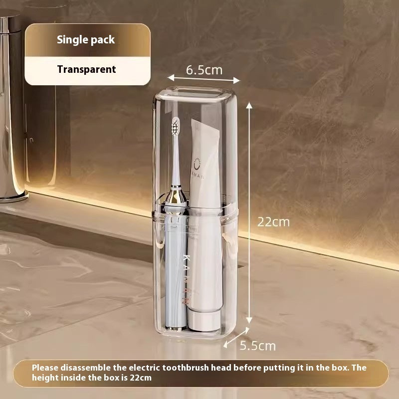 Travel Mouthwash Cup Toothbrush Storage Box Essential Tool For Traveling