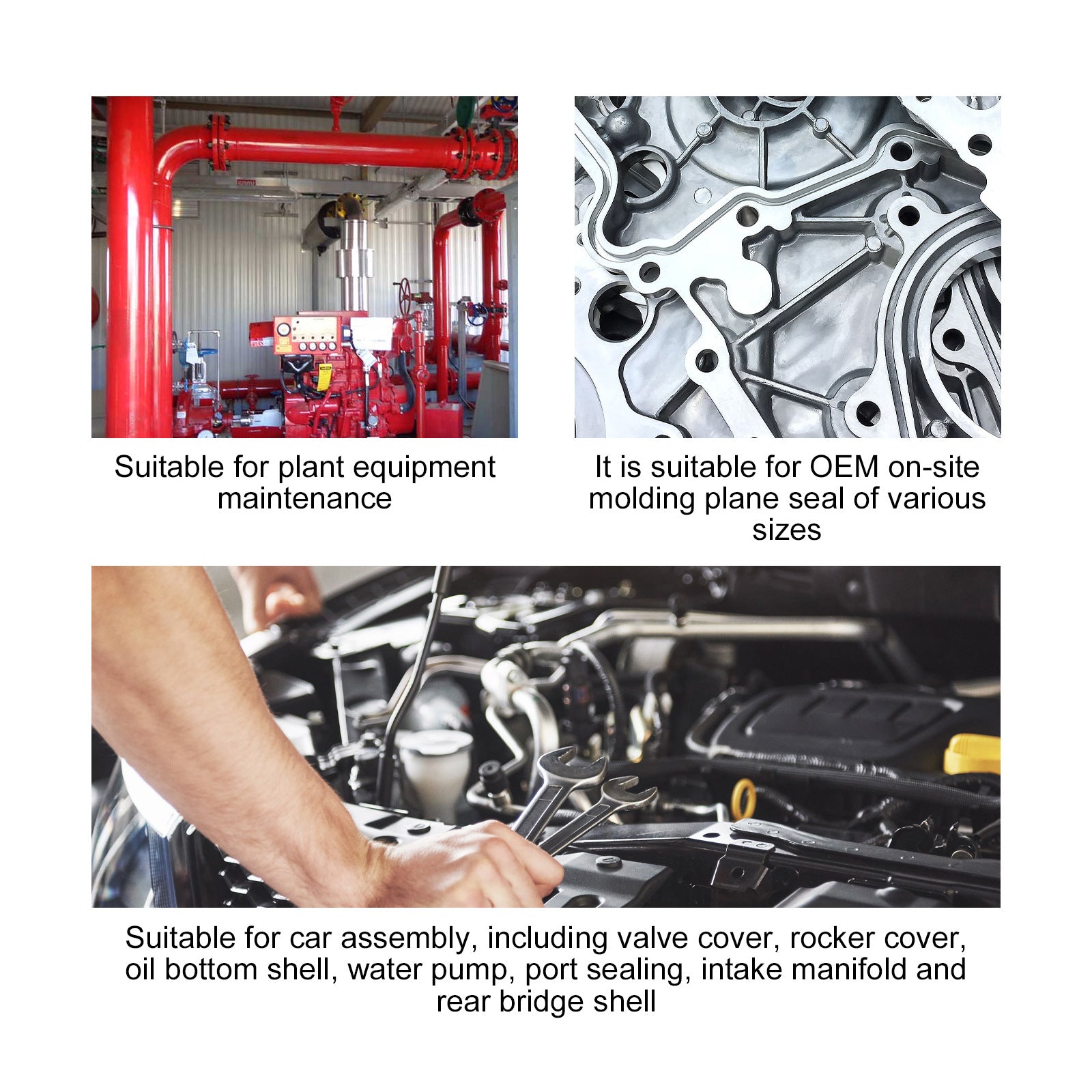Auto Metal Fuel Tank Auto Repair Glue