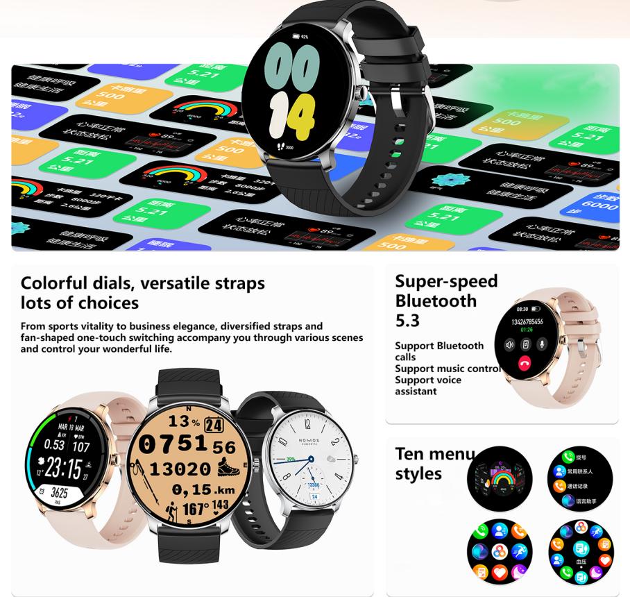 Ultra Slim Smart Watch For Men Women